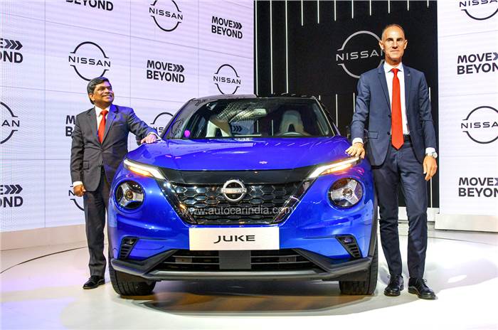 Nissan Juke showcased in India 